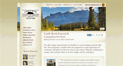 Desktop Screenshot of castlerockfuneralandcremation.com